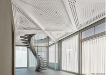 Acoustic insulation in ceiling modules with Cavipor®